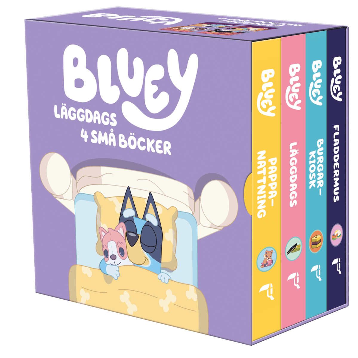 LÄGGDAGS 4 SMÅ BÖCKER