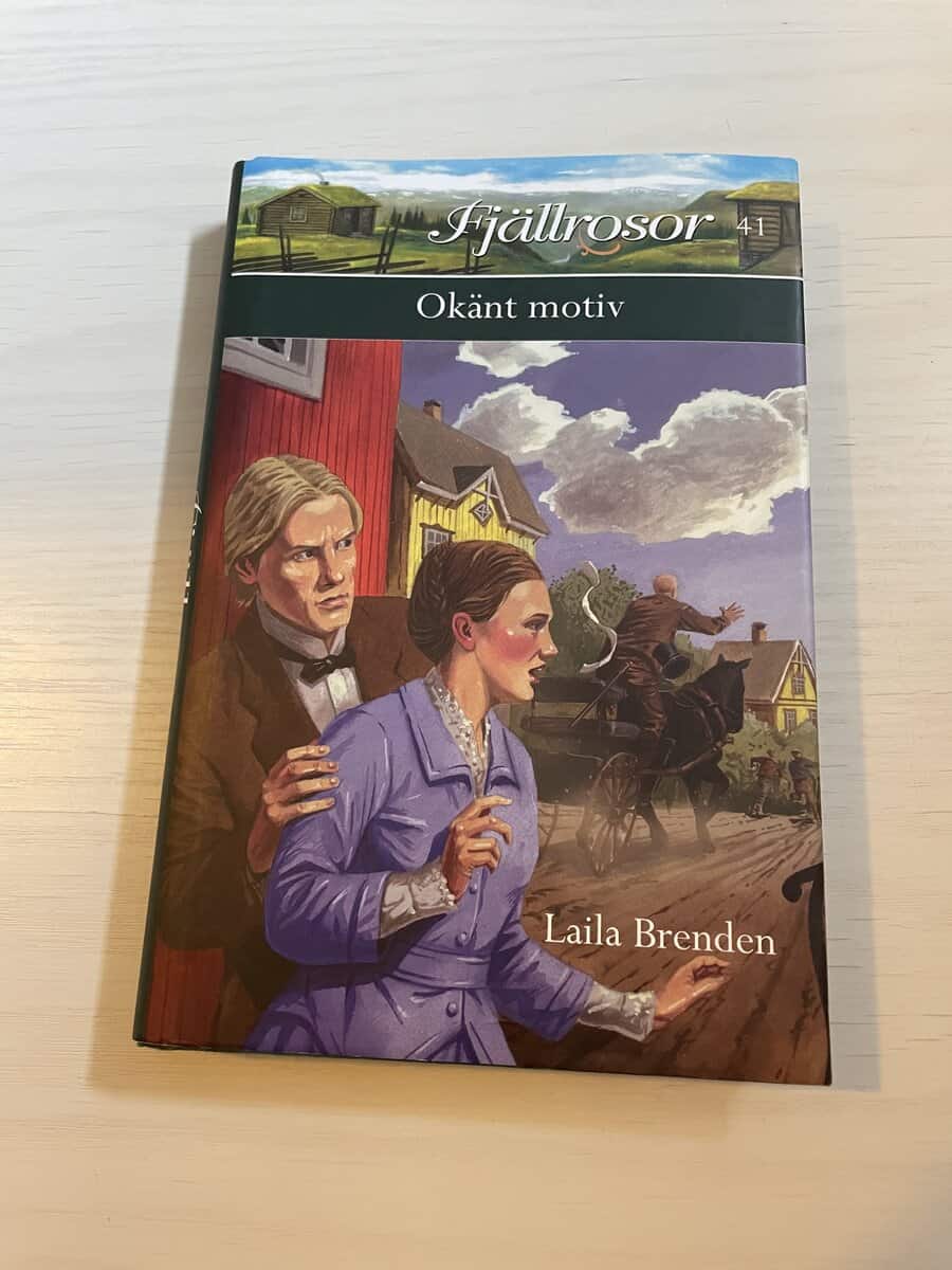 Laila Brenden : Fjällrosor 41 - Okänt motiv