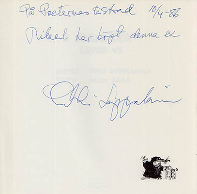 Lappalainen, Erkki (1946-2010) ; Berg, Micke : I Mullvaden levde vi. Dikter