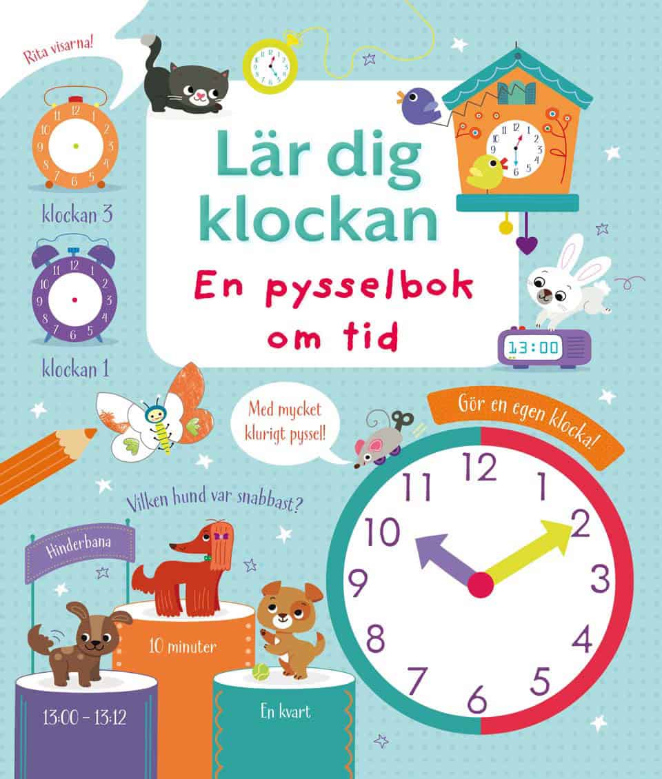 Lara Bryan : Lär dig klockan : en pysselbok om tid
