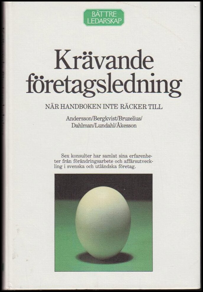 Lars Abramson : Krävande företagsledning
