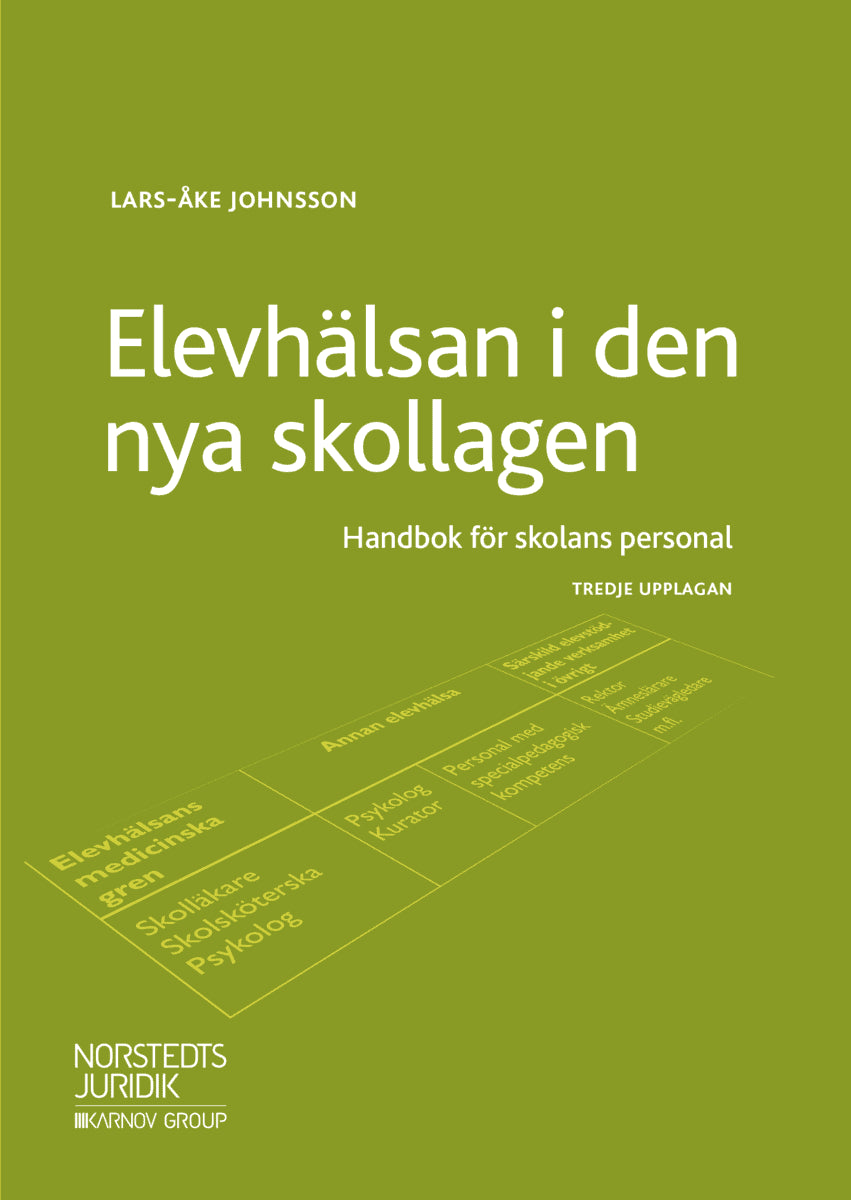 Lars-Åke Johnsson : Elevhälsan i den nya skollagen : handbok för skolans personal