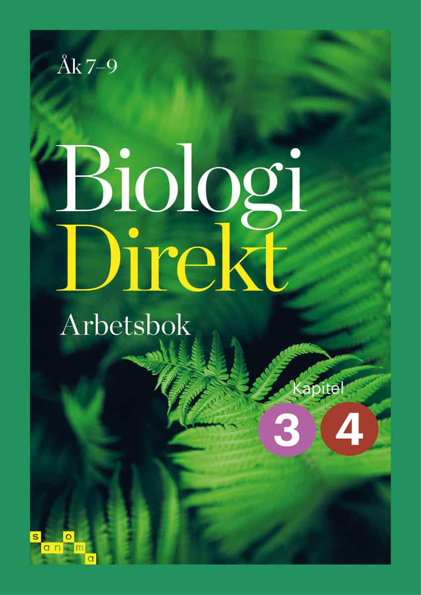 Lars Erik Andersson : Biologi Direkt Arbetsbok, kapitel 3-4 (5-pack)