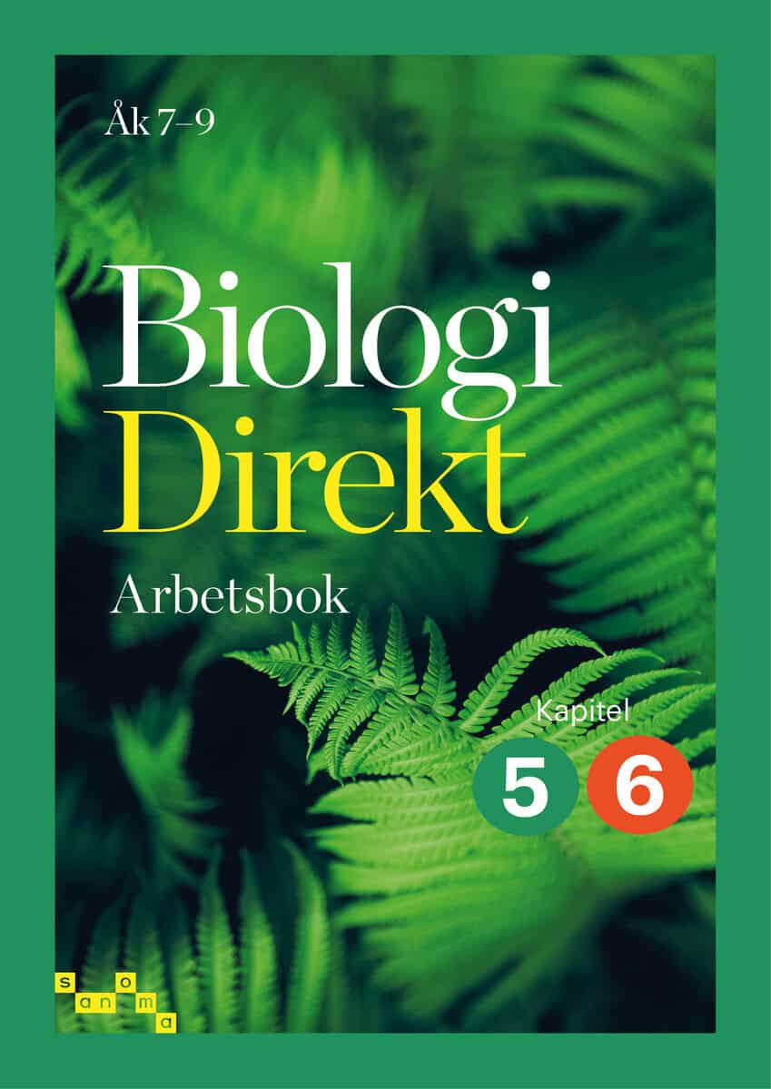 Lars Erik Andersson : Biologi Direkt Arbetsbok, kapitel 5-6 (5-pack)