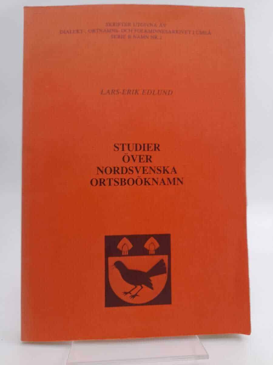 Lars-Erik Edlund : Studier över nordsvenska ortsboöknamn