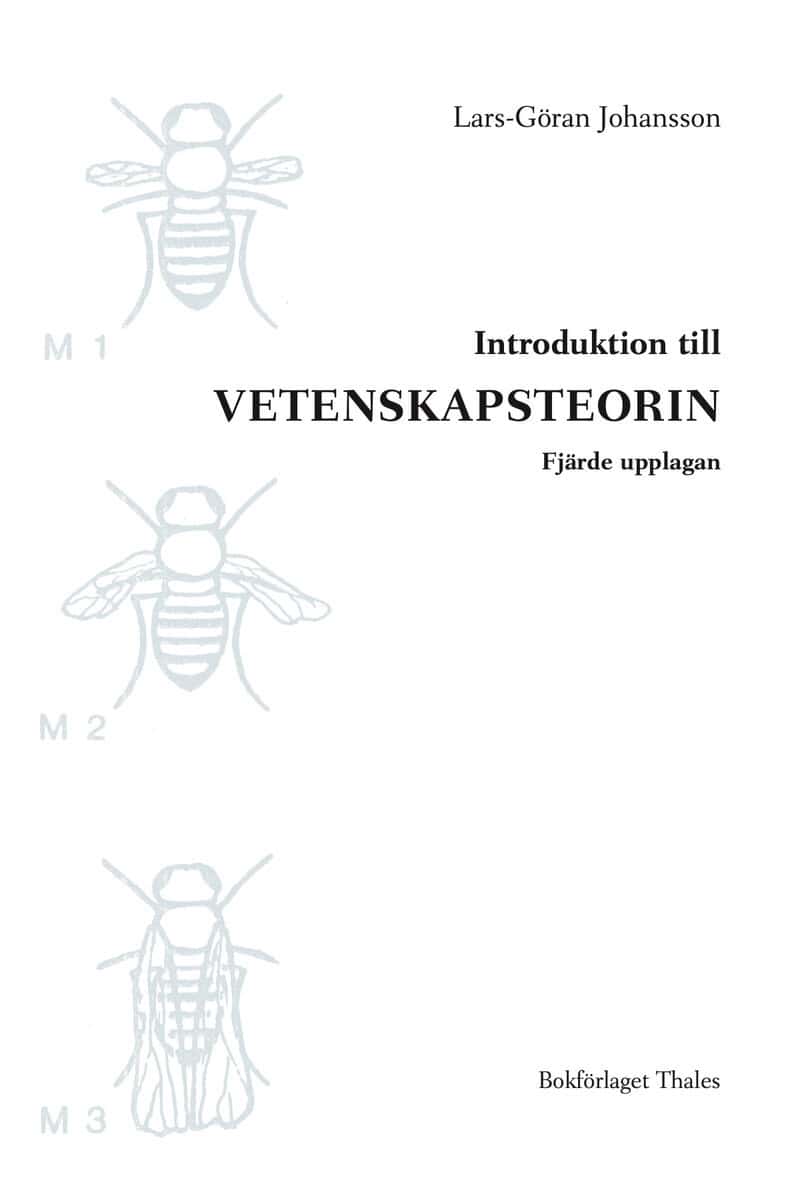 Lars-Göran Johansson : Introduktion till vetenskapsteorin