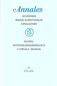 Lars-Gunnar Larsson : Kungl. Vetenskapssamhällets i Uppsala årsbok 40/2013-2014