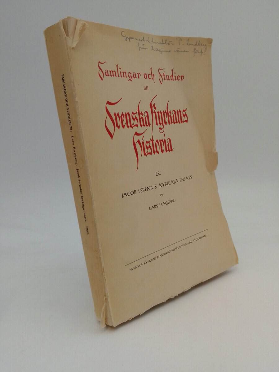 Lars Hagberg : Jakob Serenius kyrkliga insats
