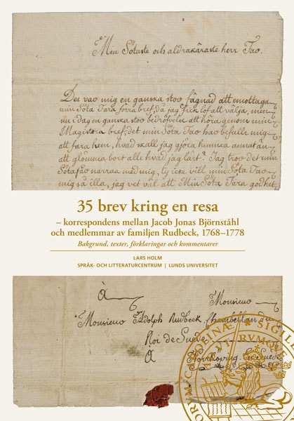 Lars Holm : 35 brev kring en resa