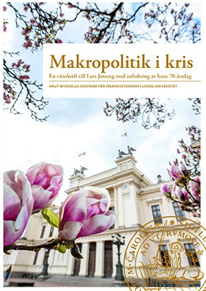 Lars Jonung : Makropolitik i kris