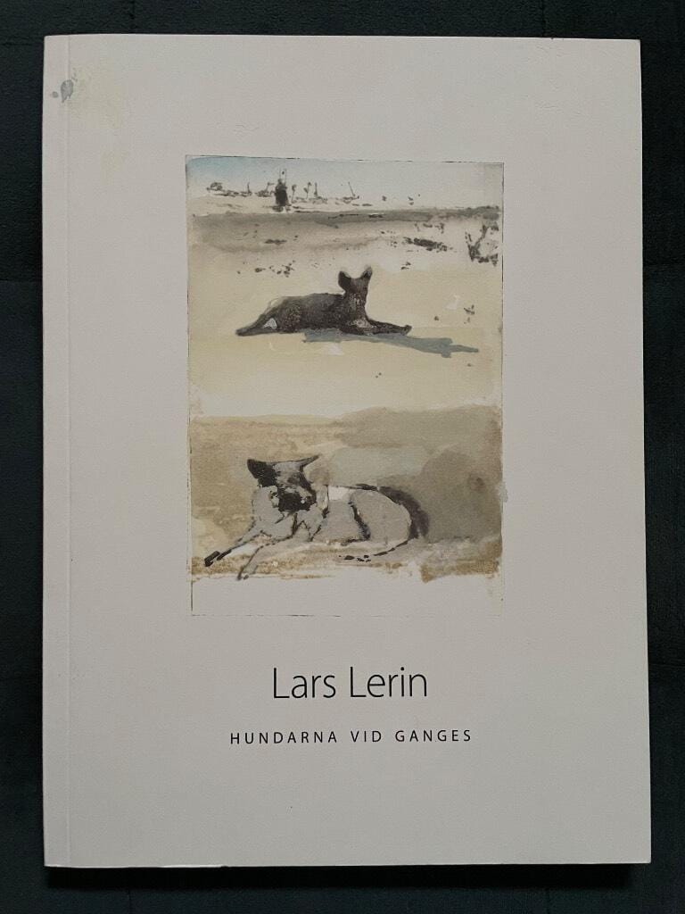 Lars Lerin : Hundarna vid Ganges