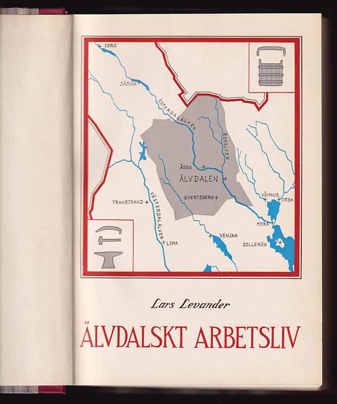 Lars Levander : Älvdalskt arbetsliv under årtiondena omkring 1800-talets mitt. Utgiven av Stig Björklund (1919-2000