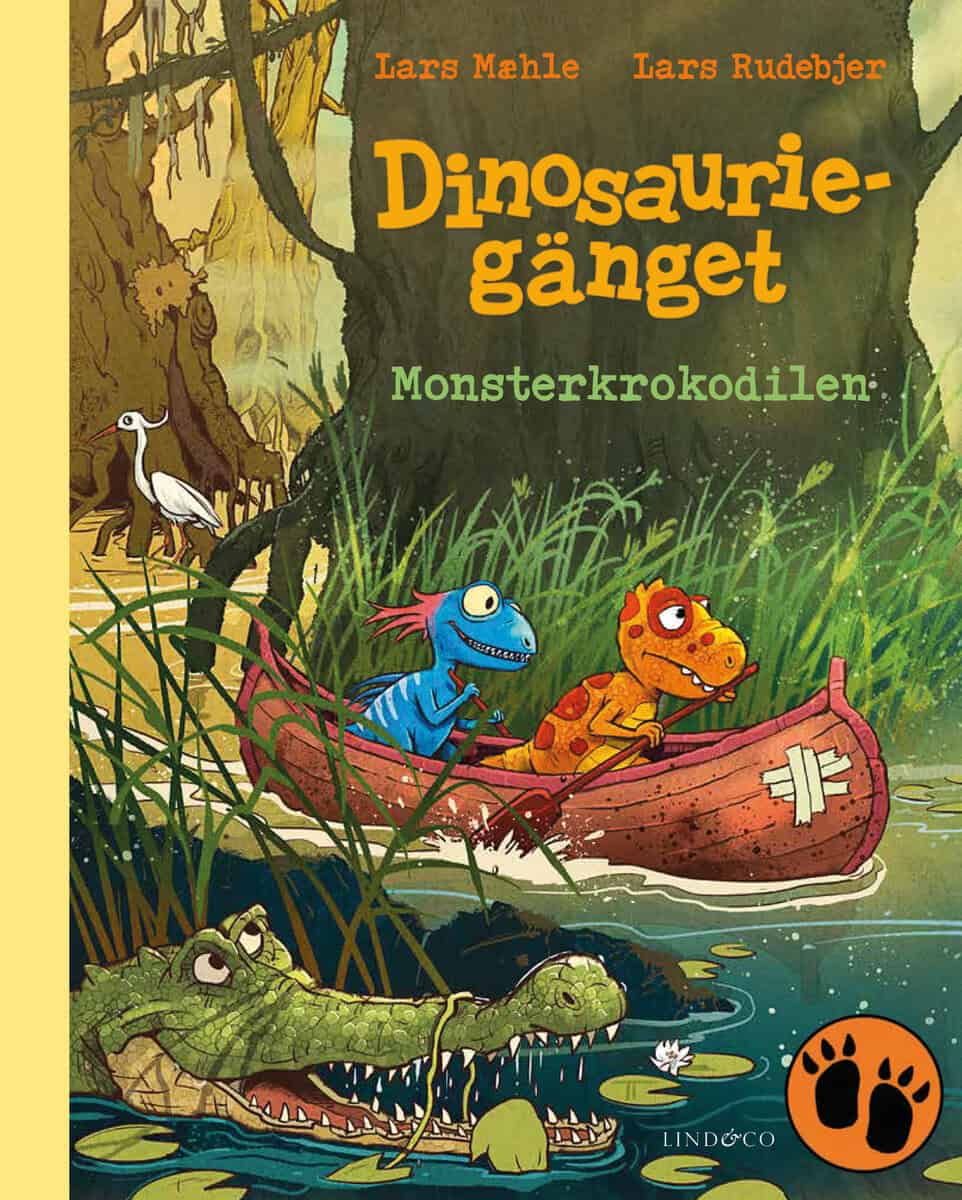 Lars Mæhle : Dinosauriegänget. Monsterkrokodilen