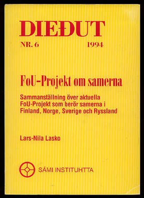 Lars-Nila Lasko : FoU-projekt om samerna