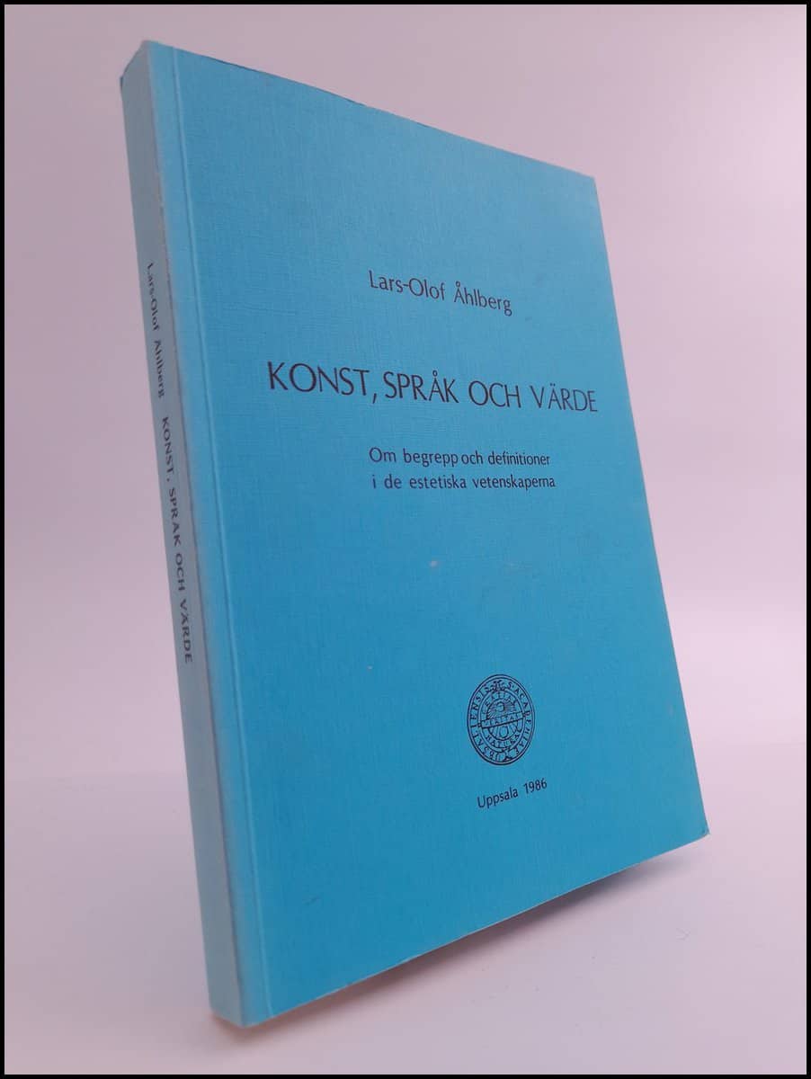 Lars-Olof Åhlberg : Konst, språk och värde