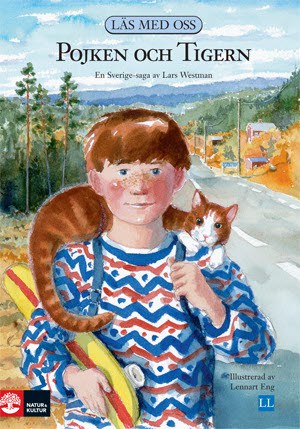 Lars Westman : Läs med oss. År 3, Nya pojken och tigern (lättläst)