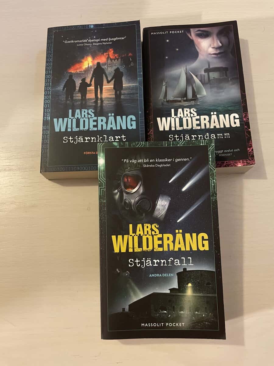 Lars Wilderäng : Stjärnklart-trilogin - Stjärnklart - Stjärnfall - Stjärndamm