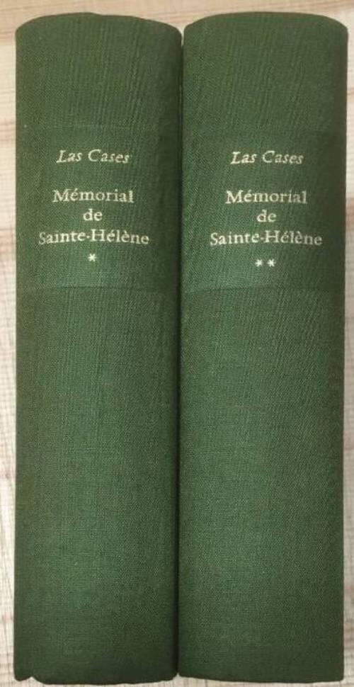 Las Cases : Memorial de Saint-Helene, vol I-II