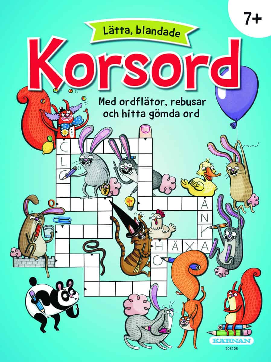 Lätta blandade korsord