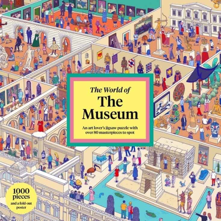 Laurence King Laurence King Publishing : Pussel The World of the Museum 1000 bitar