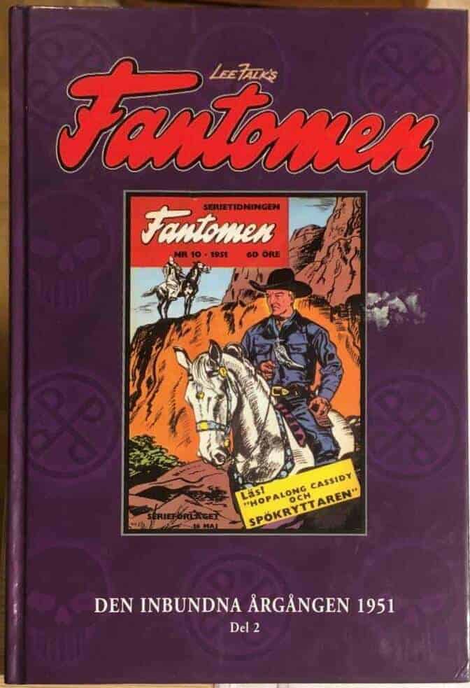 Lee Falk : Fantomen Den inbundna årgången 1951, D 2