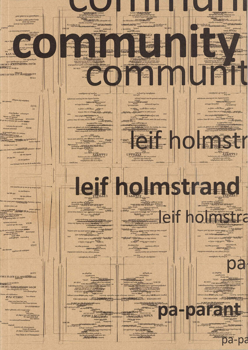 Leif Holmstrand : Community