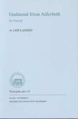 Leif Landen : Gudmund Jöran Adlerbeth