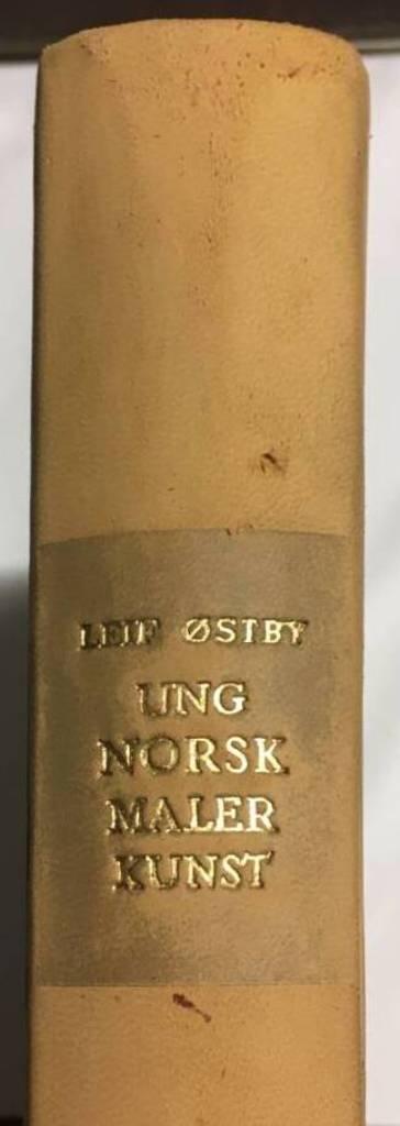 Leif Östby : Ung norsk malerkunst