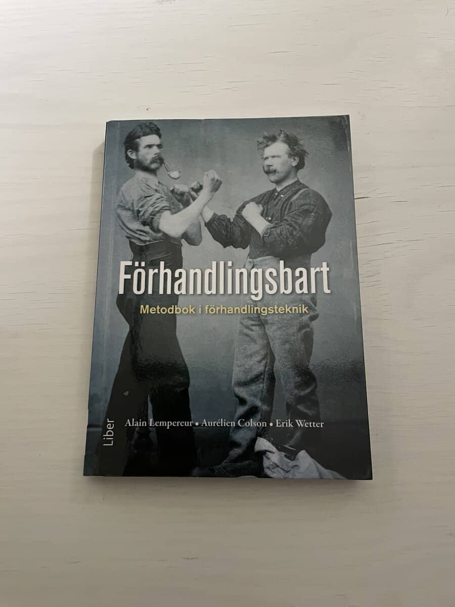 Lempereur, Alain, Wetter, Erik : Förhandlingsbart