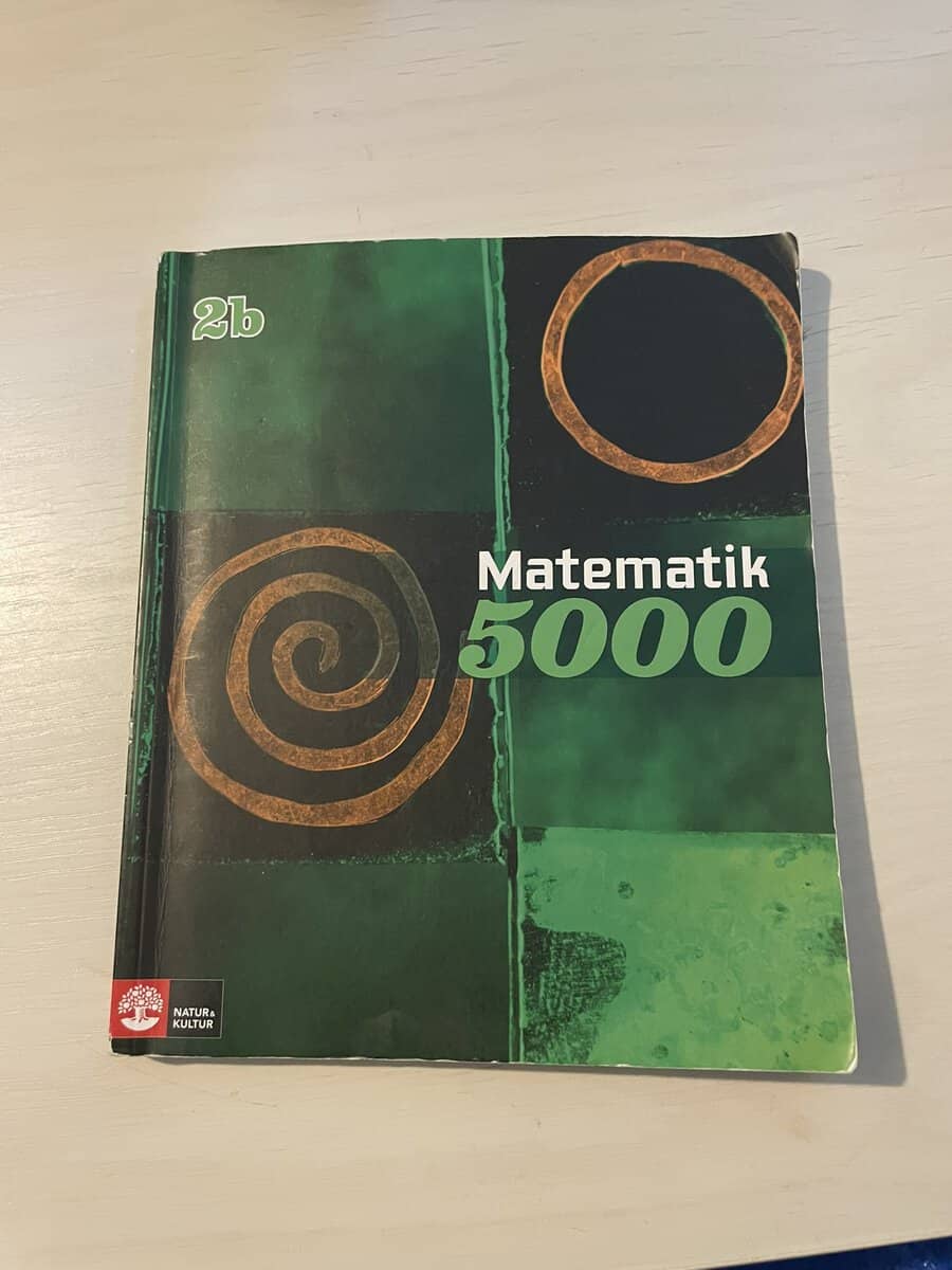 Lena Alfredsson : Matematik 5000 2b - grön lärobok