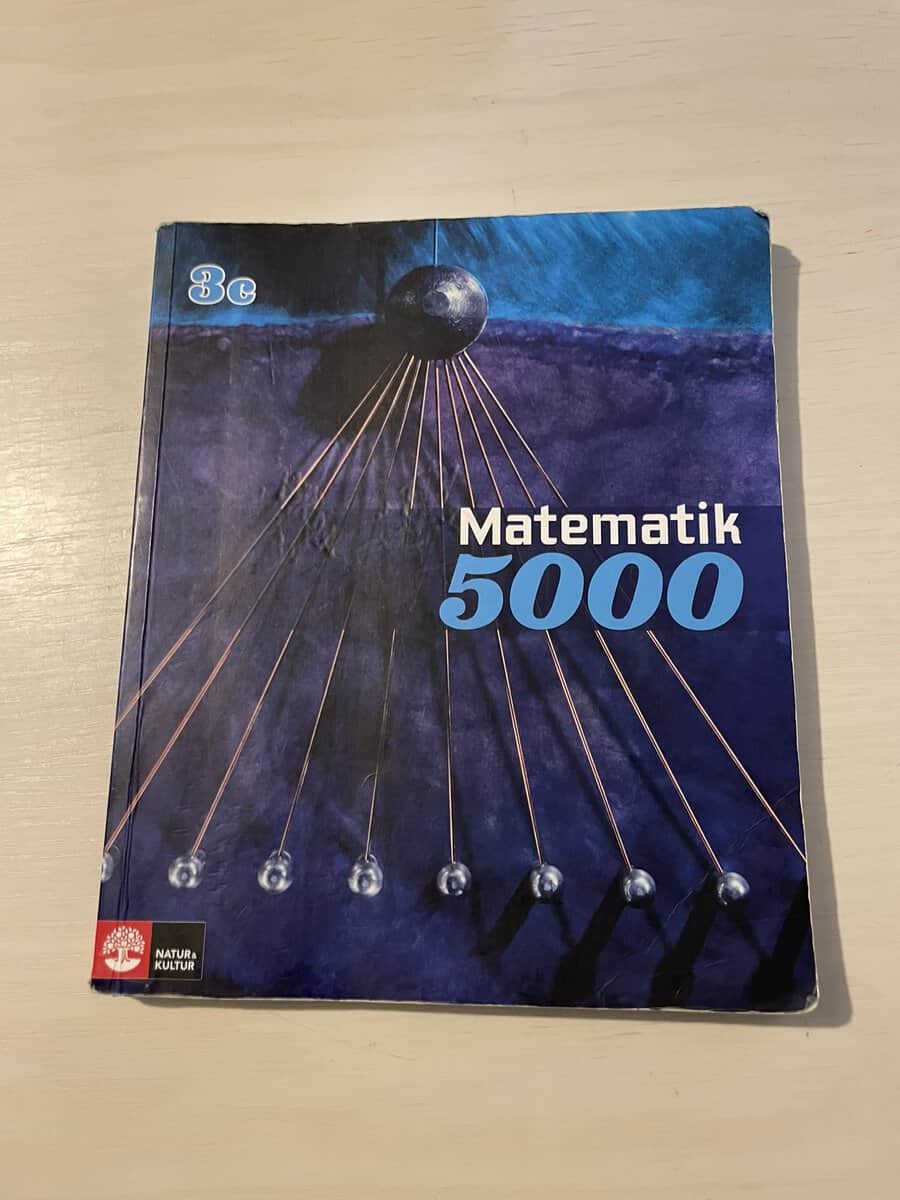 Lena Alfredsson : Matematik 5000 3c blå lärobok
