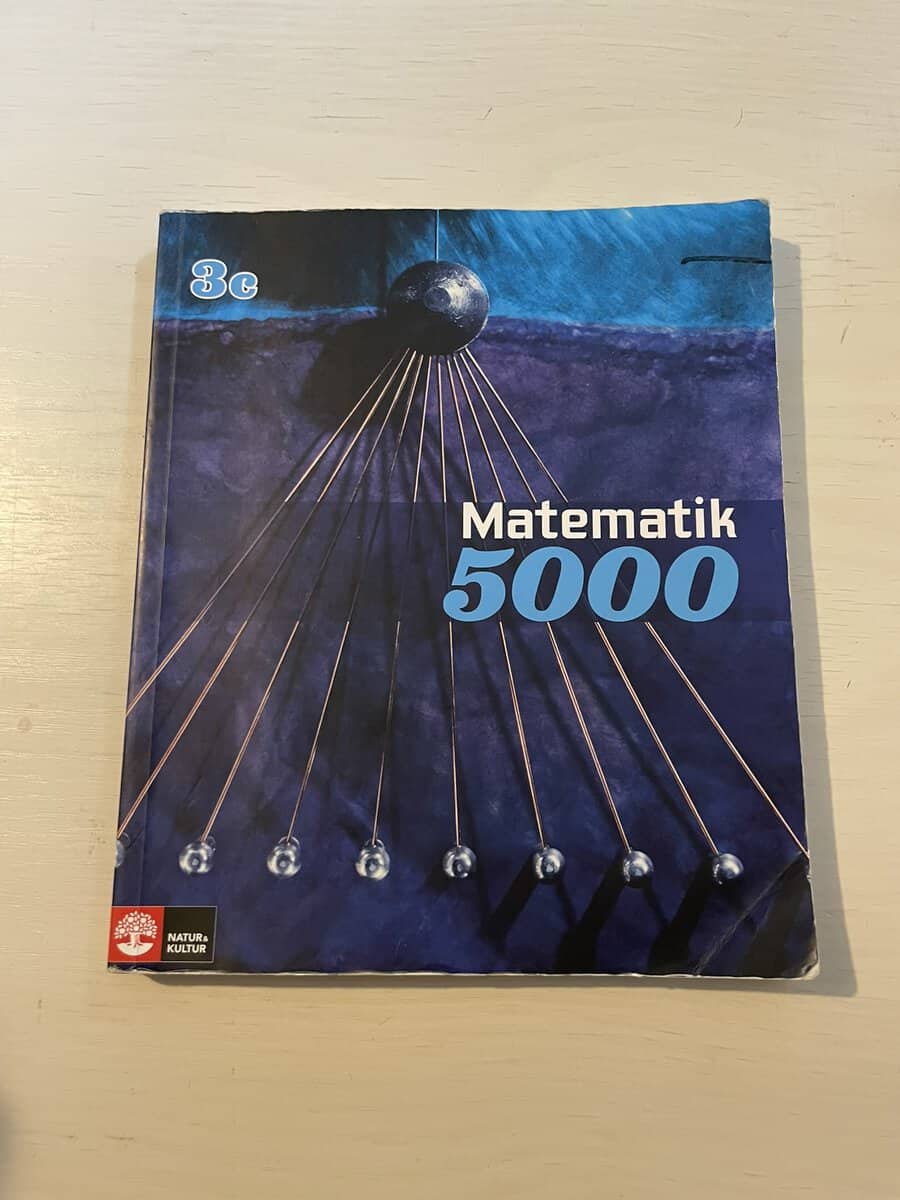 Lena Alfredsson : Matematik 5000 3c blå lärobok