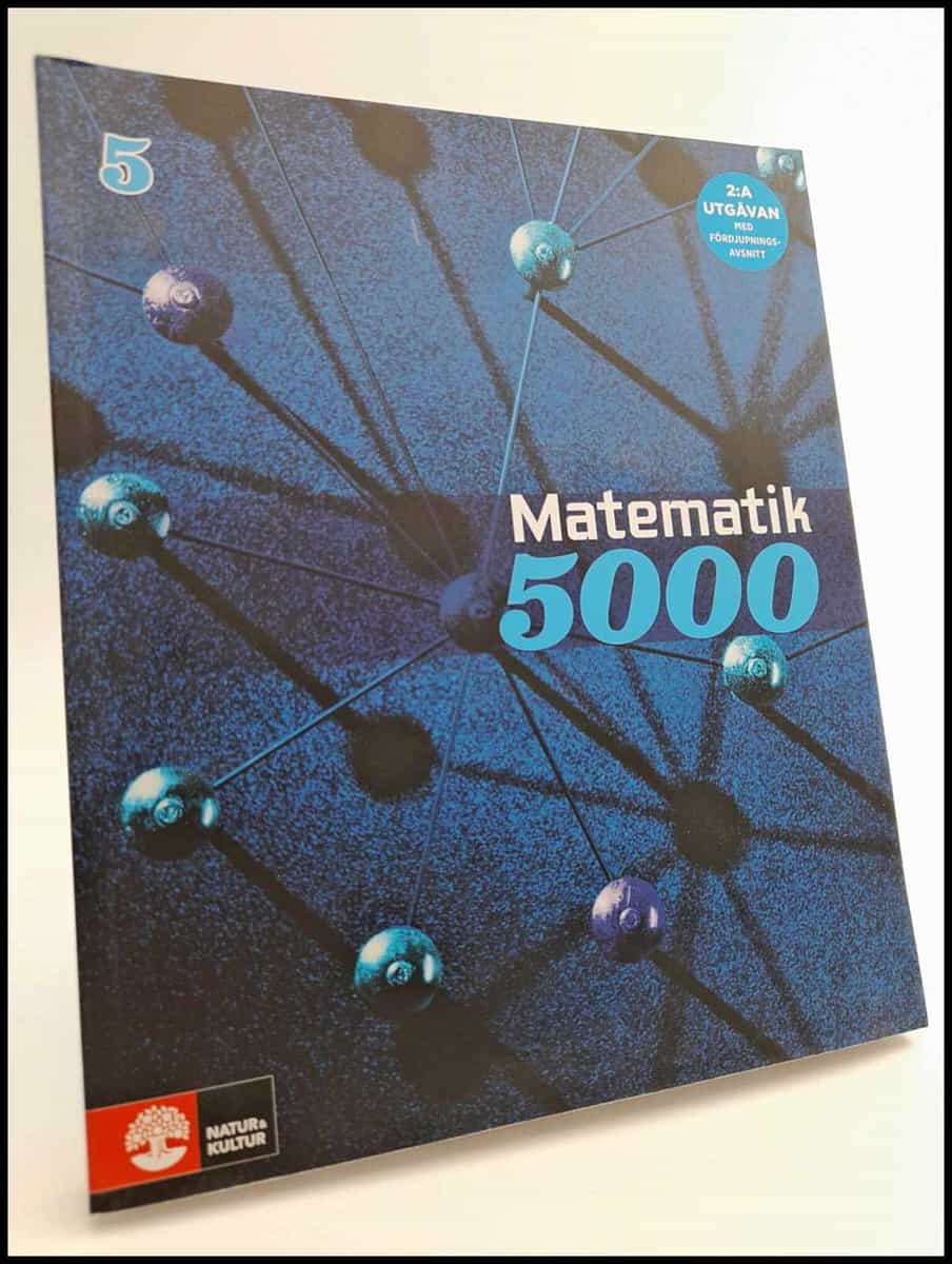 Lena Alfredsson : Matematik 5000 Kurs 5 blå Lärobok