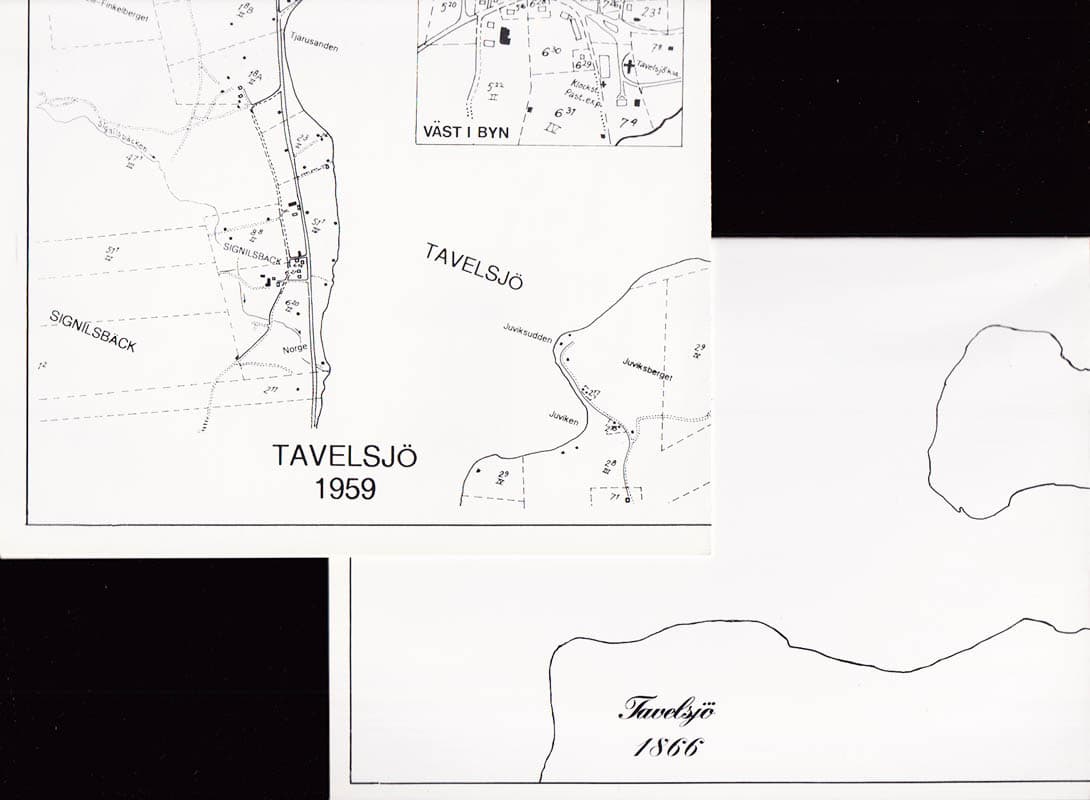 Lena Lindgren : Tavelsjö. Från seklets början