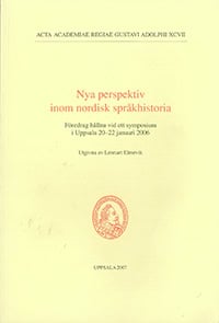 Lennart Elmevik : Nya perspektiv inom nordisk språkhistoria
