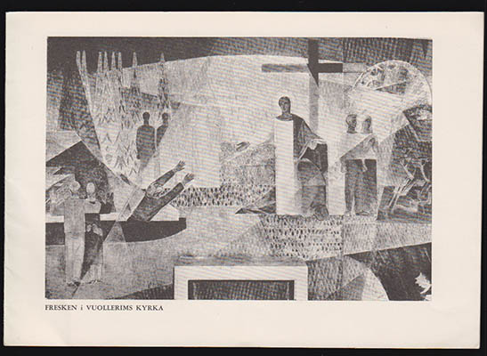 Lennart Segerstråle : Fresken i Vuollerims kyrka