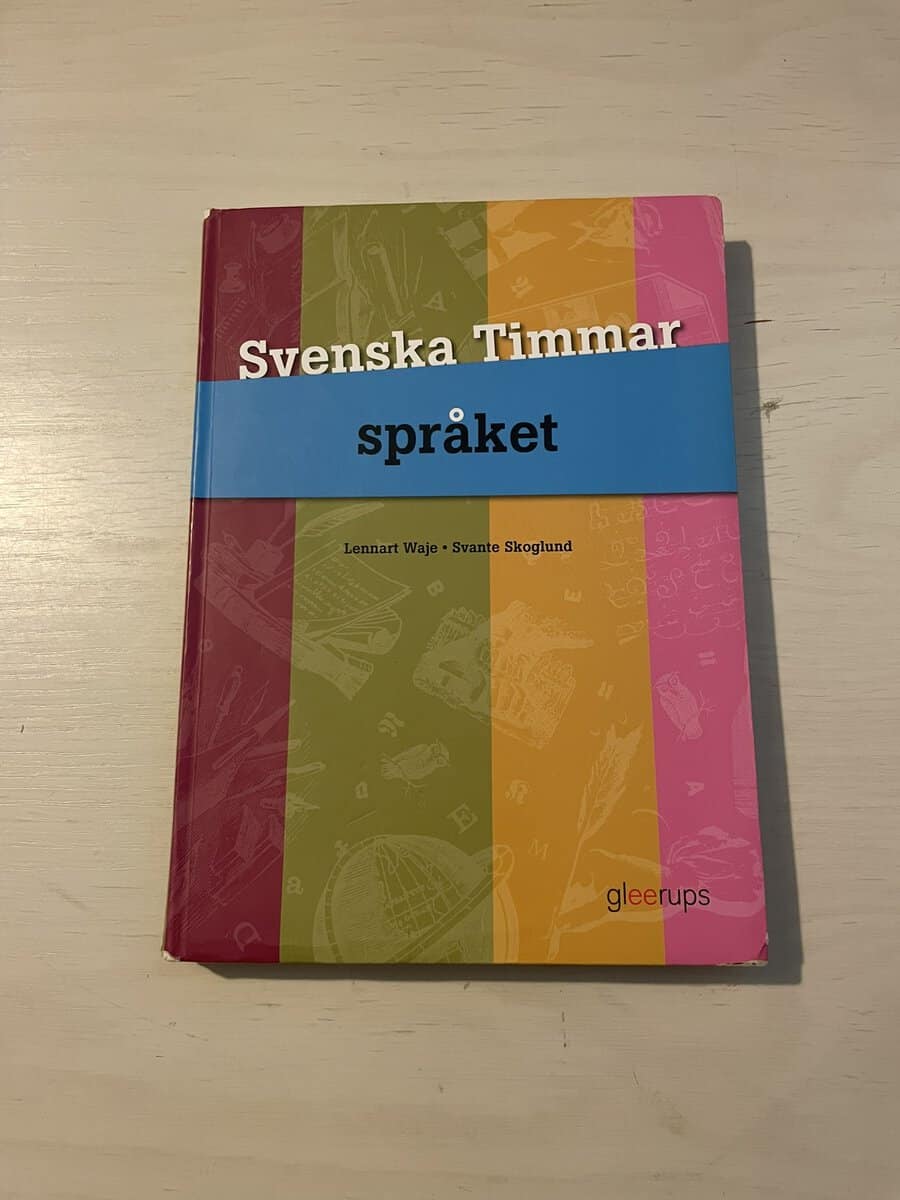 Lennart Waje : Svenska timmar - Språket