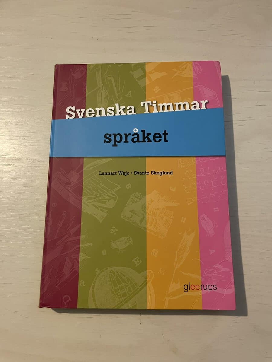 Lennart Waje : Svenska timmar - Språket