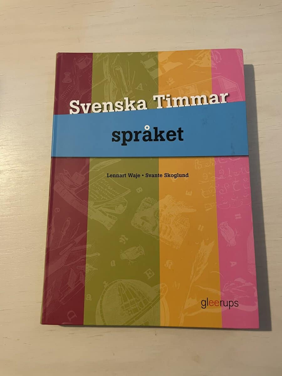 Lennart Waje : Svenska timmar - Språket
