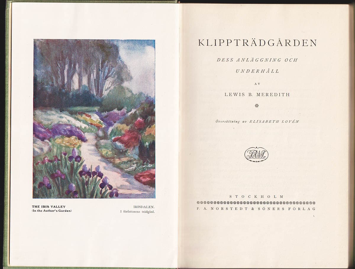 Lewis B Meredith : Klippträdgården