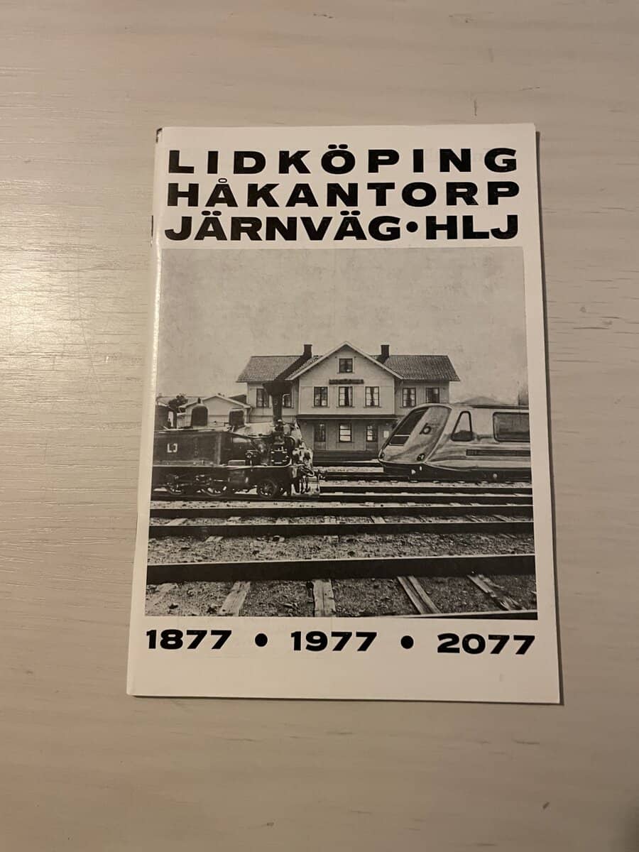 Lidköping Håkantorp järnväg HLJ