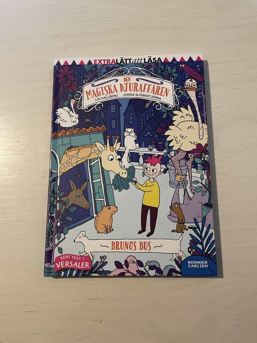 Lin Hallberg : Den magiska djuraffären - Brunos bus
