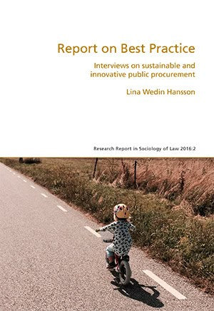 Lina Wedin Hansson : Report on best practice