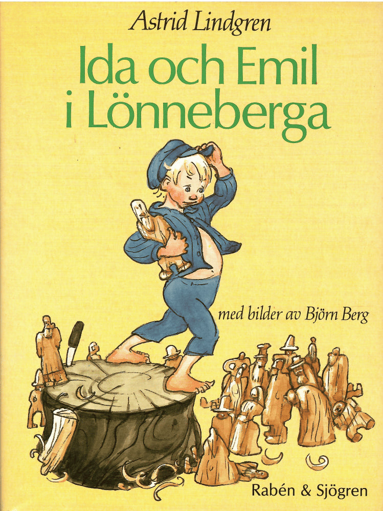 Lindgren, Astrid ; Berg, Björn (Bilder) : Ida och Emil i Lönneberga