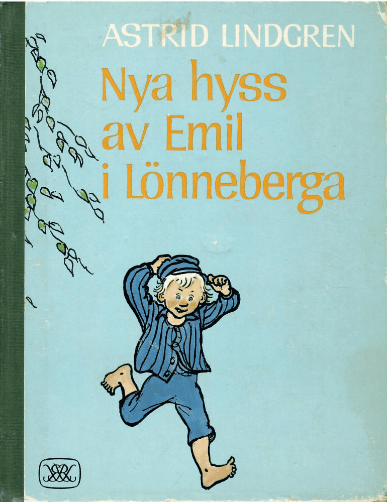 Lindgren, Astrid ; Berg, Björn (illustrationer) : Nya hyss av Emil i Lönneberga