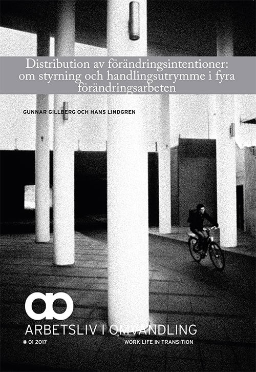 Lindgren, Hans ; Gillberg, Gunnar : Distribution av förändringsintentioner