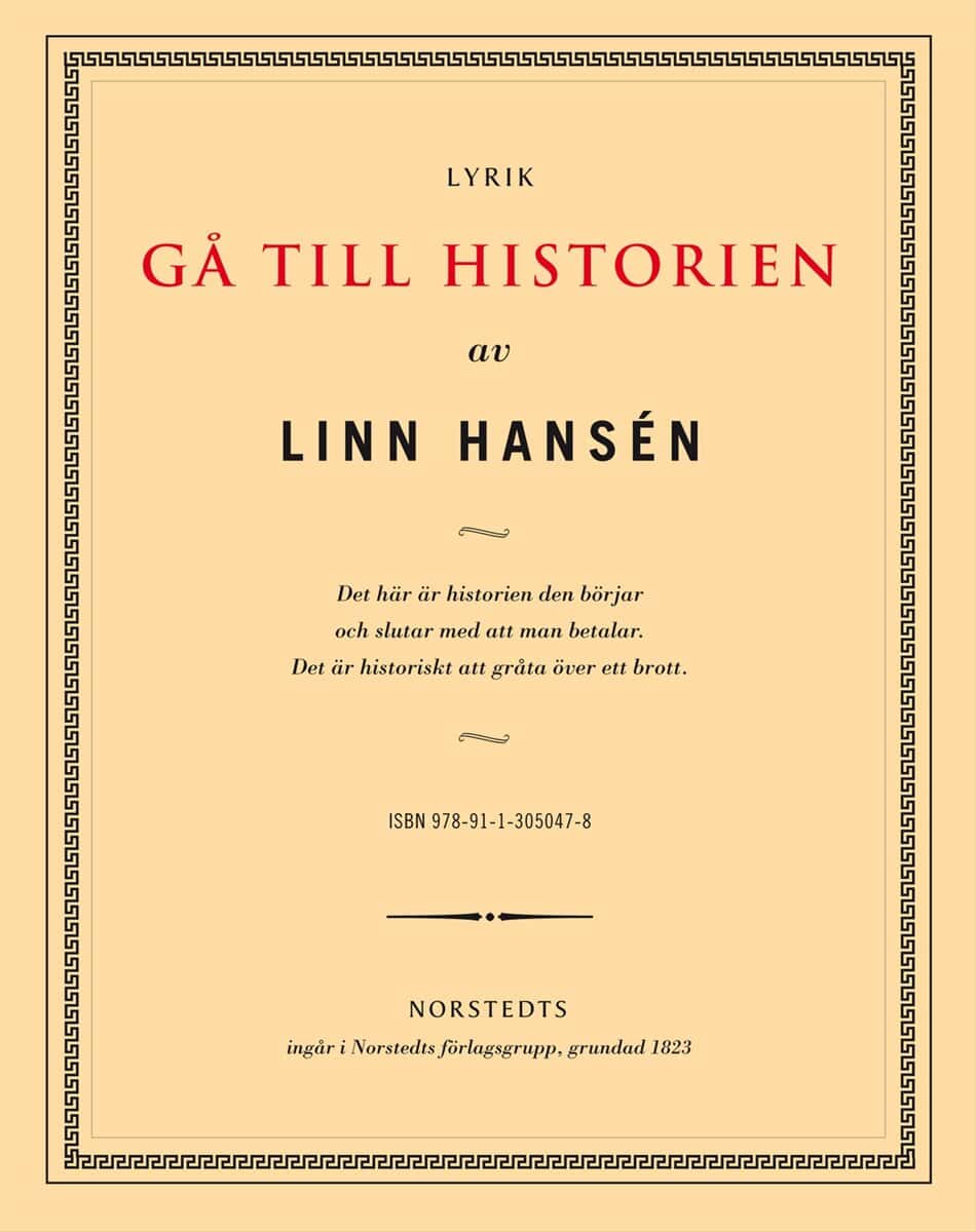 Linn Hansén : Gå till historien