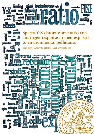 Linus Kvist : Sperm Y:X chromosome ratio and androgen response in men exposed to environmental pollutants