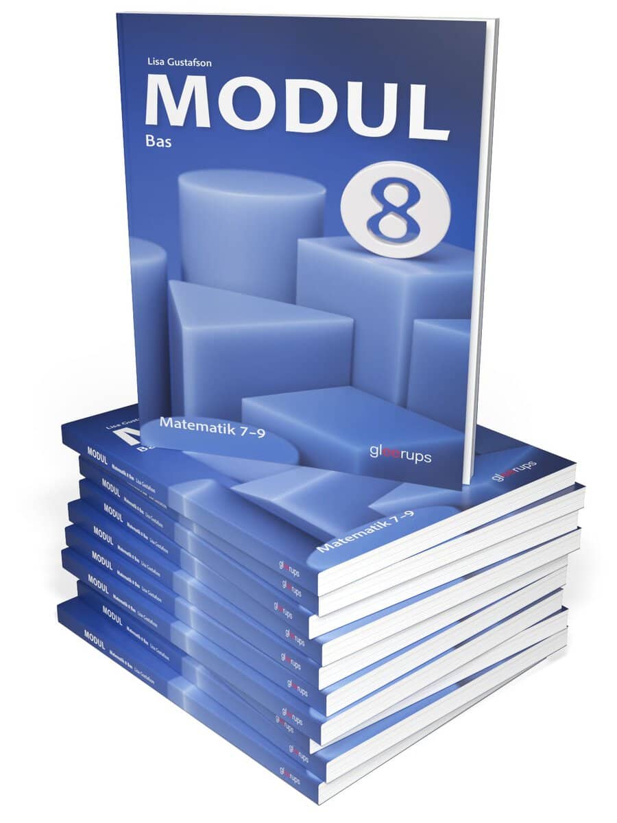 Lisa Gustafson : Modul matematik 8, bas, 10 ex