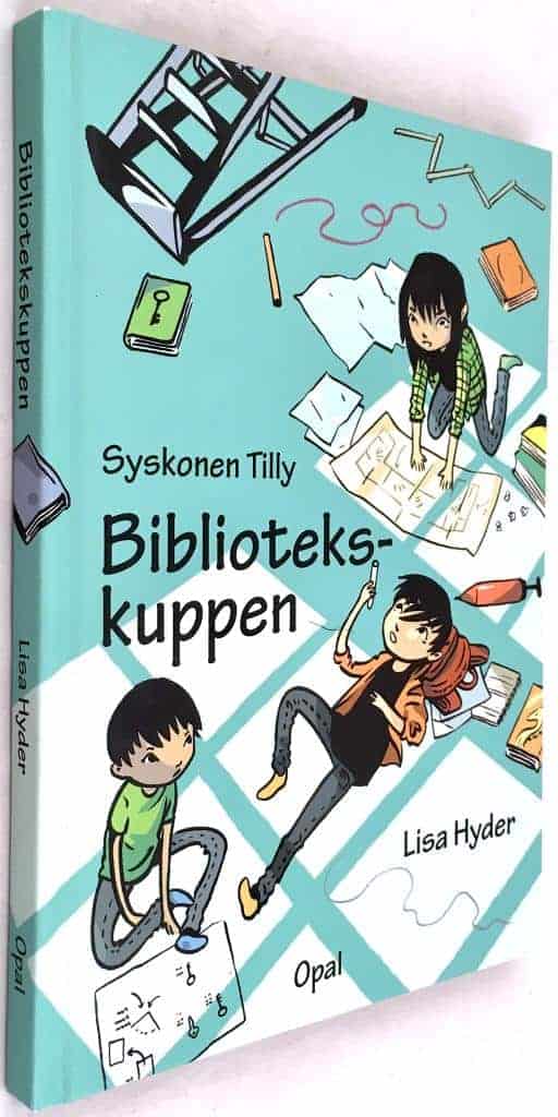 Lisa Hyder ; Sofia Falkenhem : Bibliotekskuppen - Syskonen Tilly - Bok 1
